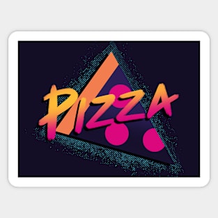 Retro Food - 80s Pizza Sticker